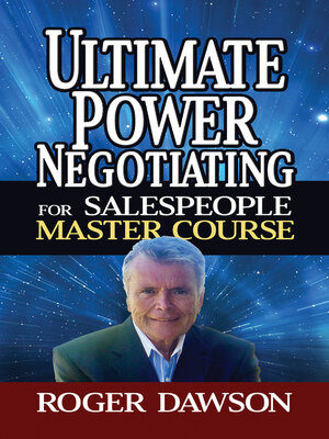 cover image of Ultimate Power Negotiating for Salespeople Master Course